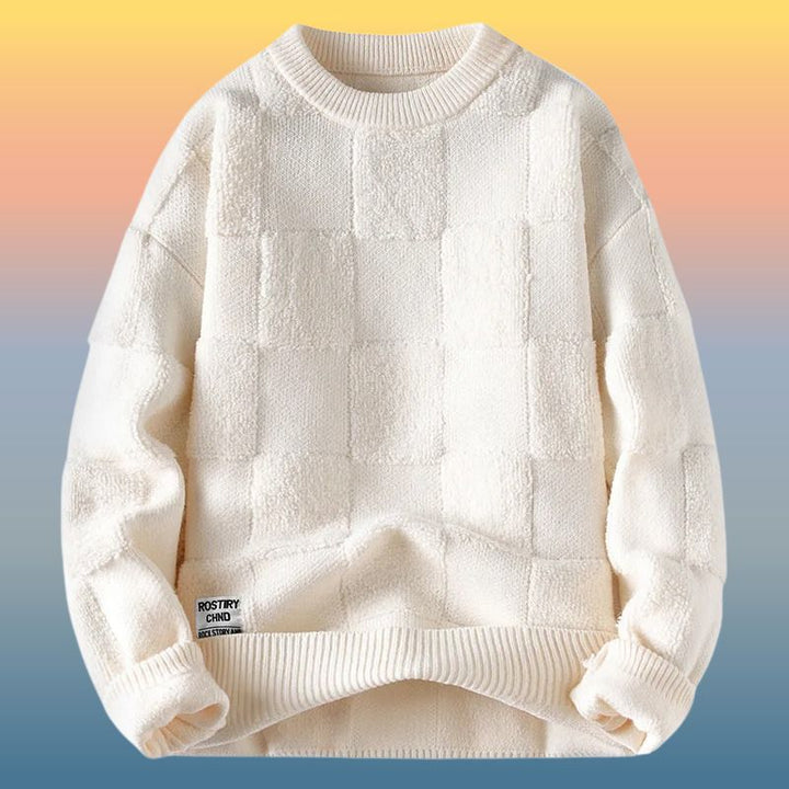 Vorian - Round Neck Knitted Sweater