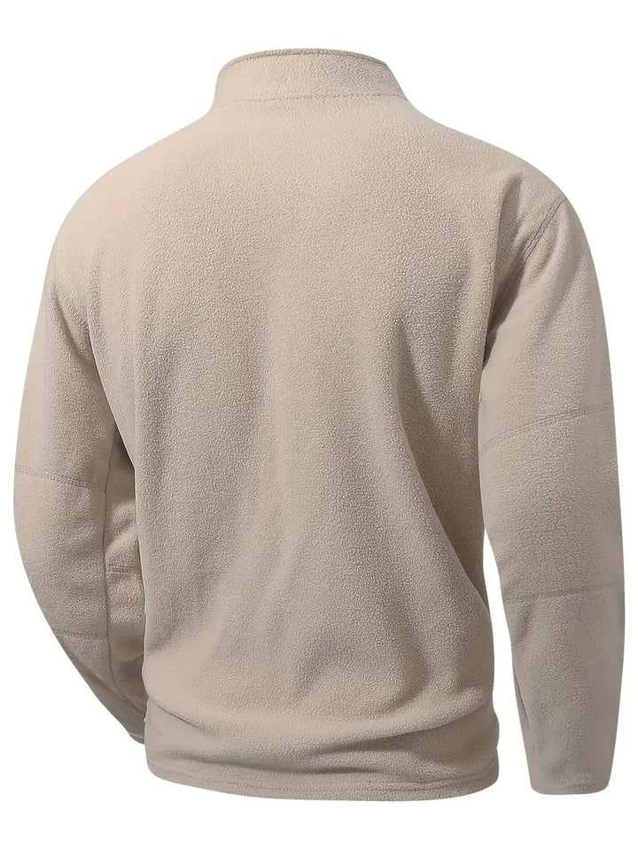 Maurits - Half-Zip Stand Collar Sweatshirt