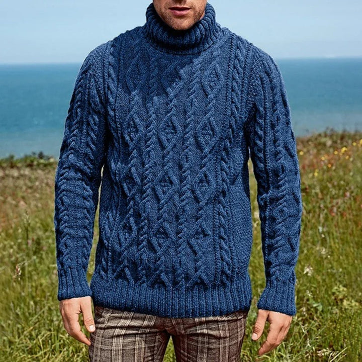 Koos - Turtleneck Knitted Sweater