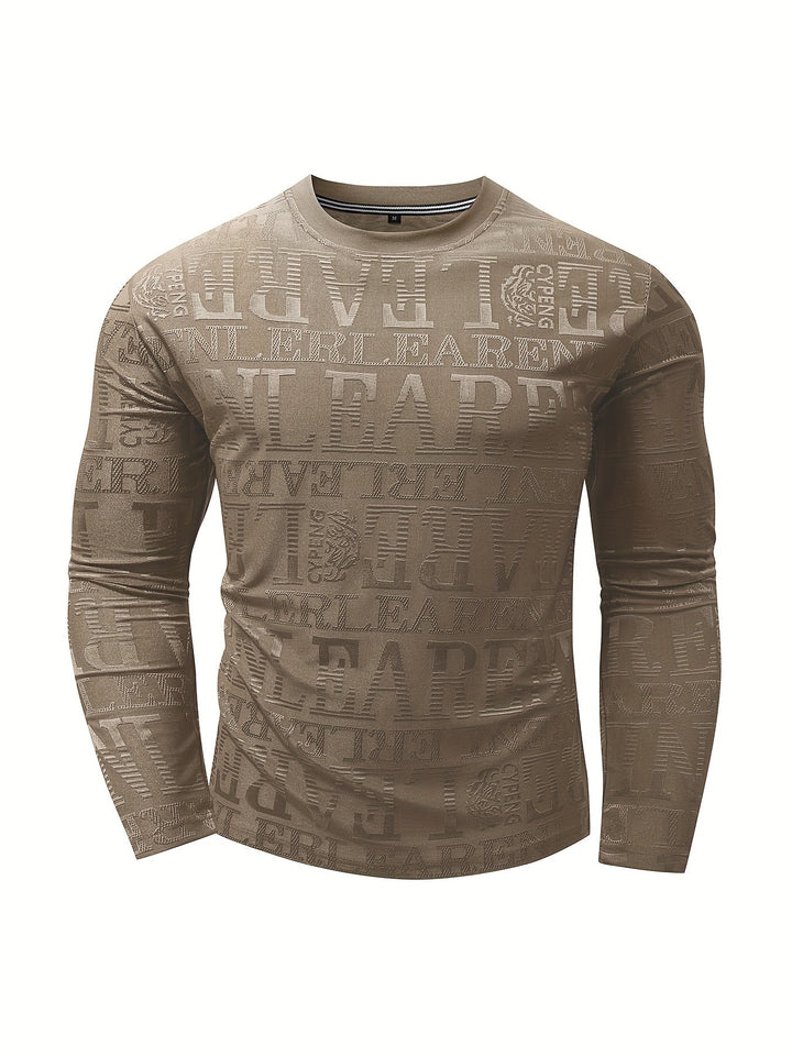 Yildiz - Long Sleeve Shirt With Geometric Design