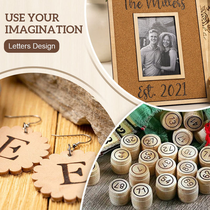 BurnCraft - DIY Wood Burning and Carving Set