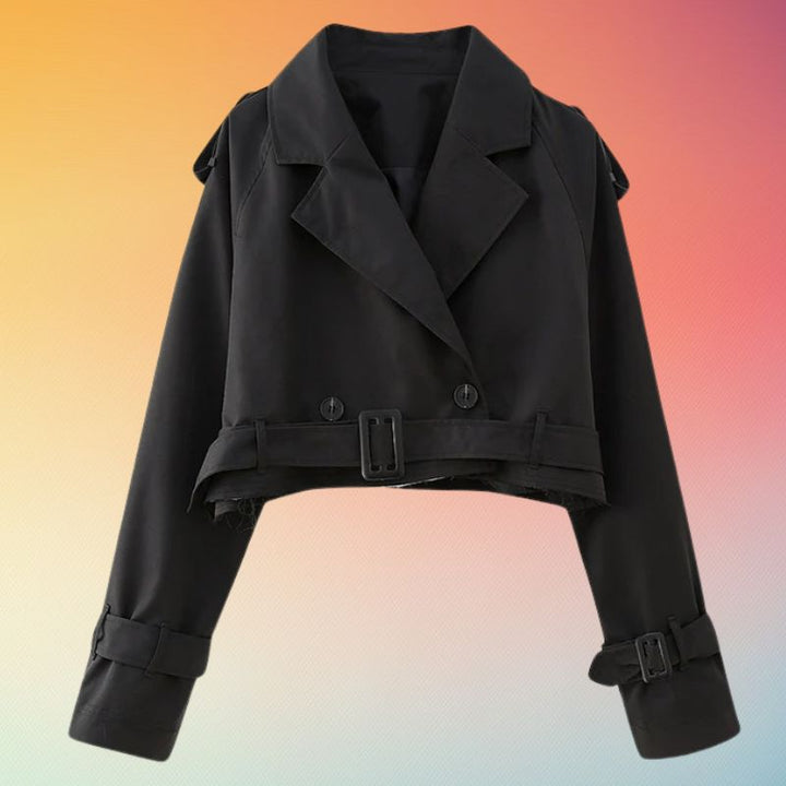Ulfrida - Cropped Trench Jacket