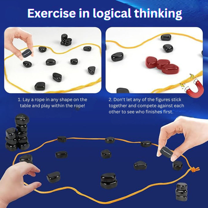 MindSpark - Magnetic Chess Set Fun Strategy Game For Kids & Families