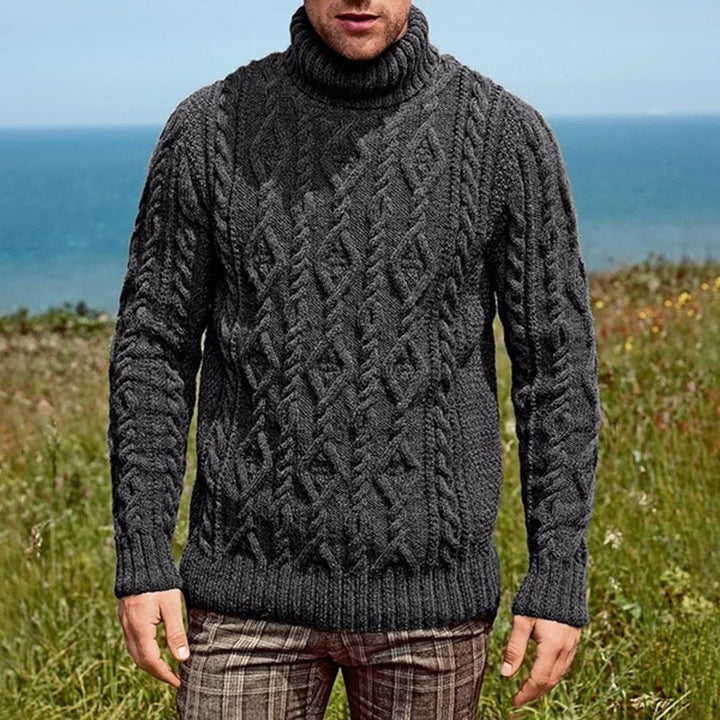 Koos - Turtleneck Knitted Sweater