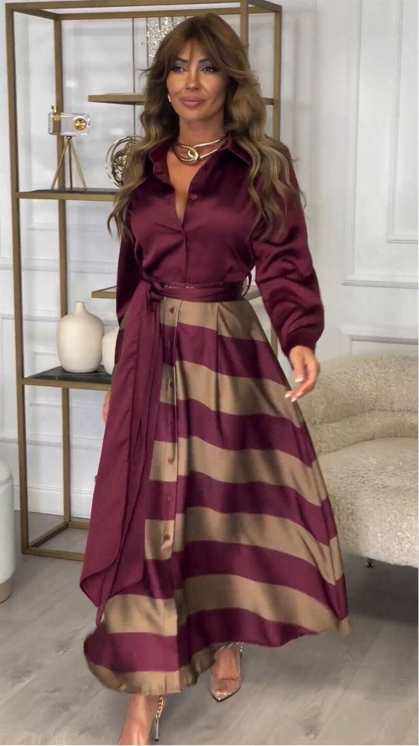 Vandana - Striped Maxi Dress