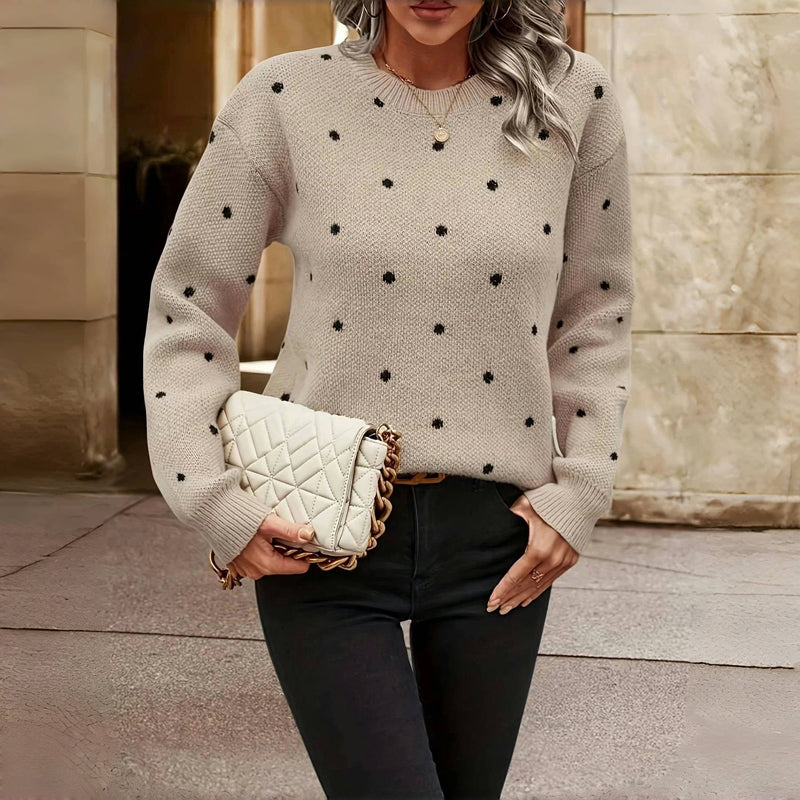 Waltrina - Playful Knitted Sweater