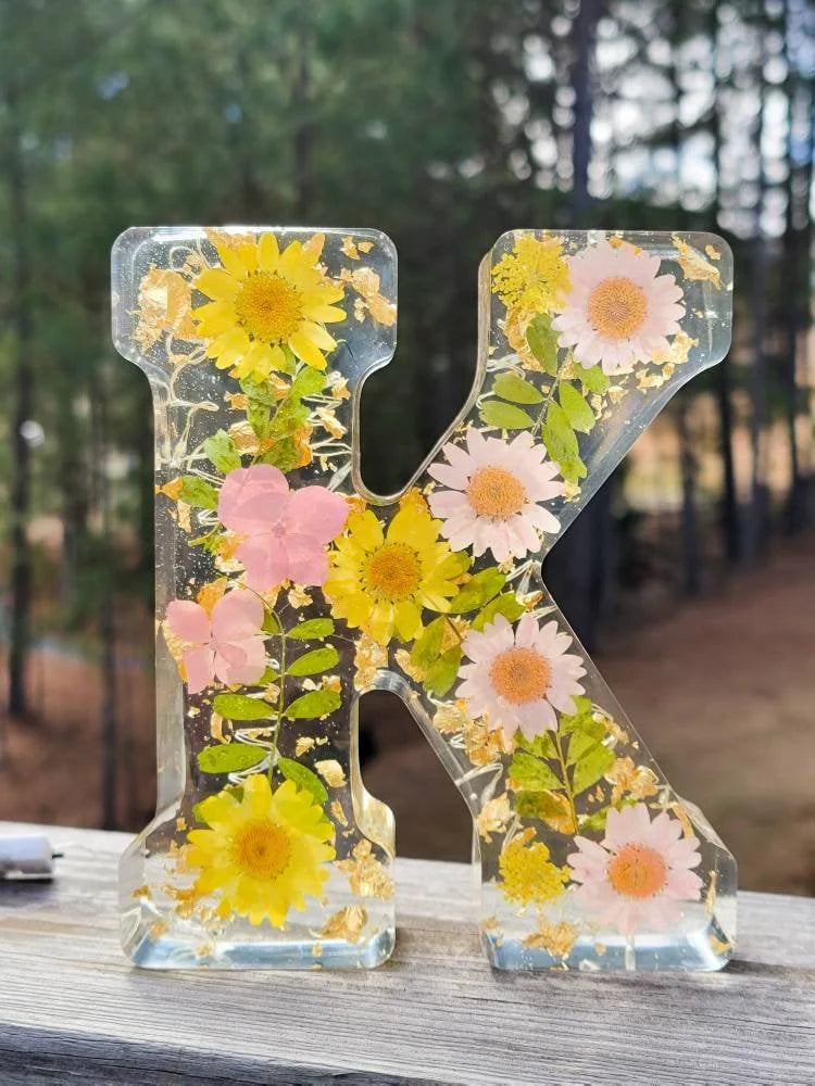 PetalLume - Handmade Flower Resin Night Light