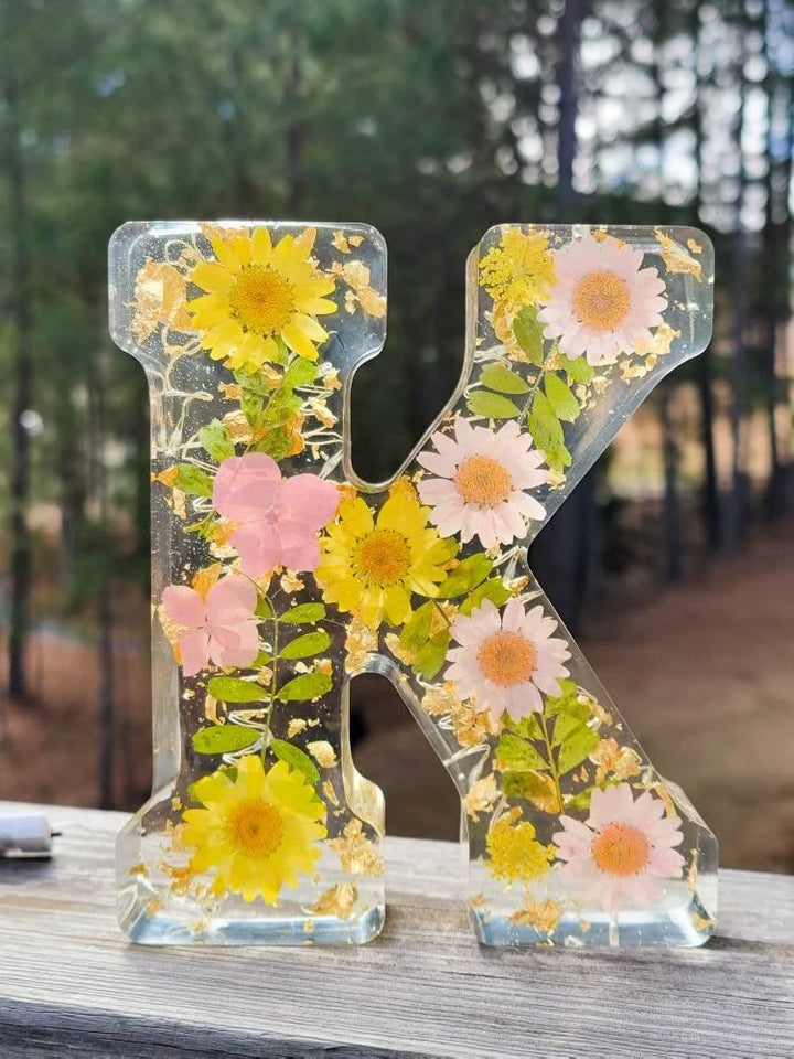 PetalLume - Handmade Flower Resin Night Light