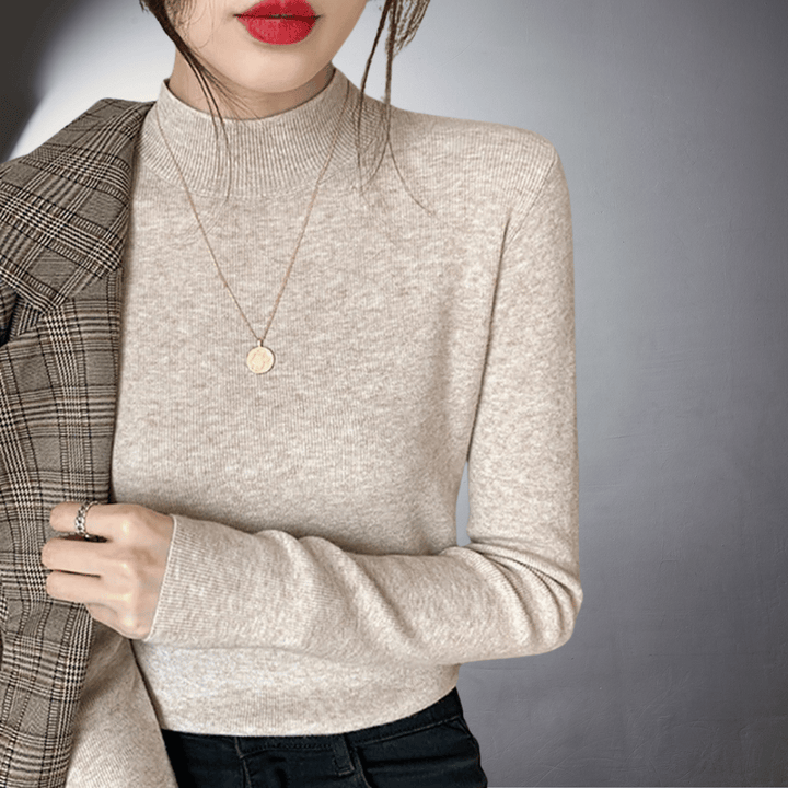 Ermine | Roll Neck Sweater Made From Premium Cashmere