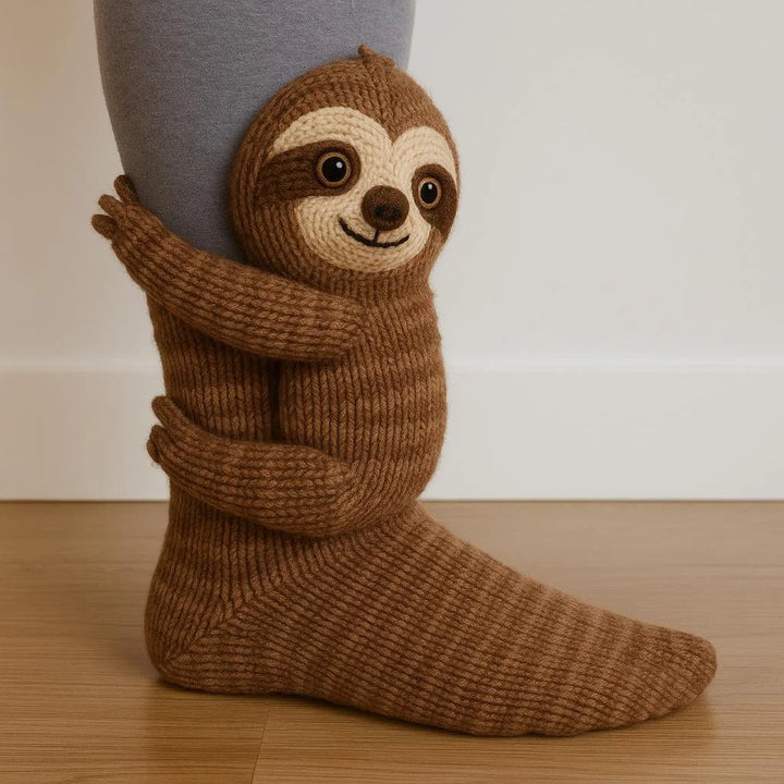 CozyCritters - Knitted Animal Cozy Socks