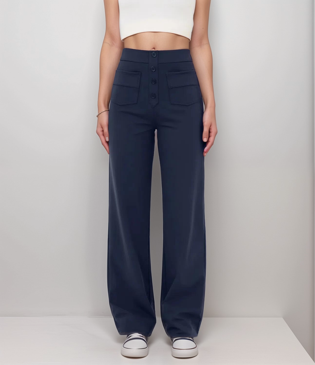 Saundra - Trendy High Waist Sculpt Pant | 1+1 FREE