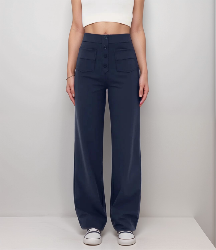 Saundra - Trendy High Waist Sculpt Pant | 1+1 FREE