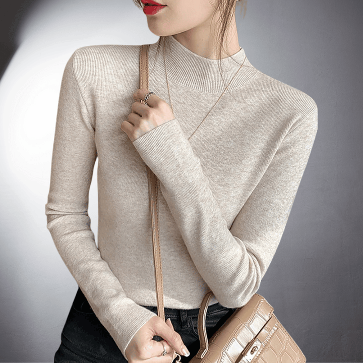 Ermine | Roll Neck Sweater Made From Premium Cashmere