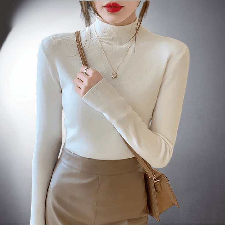 Ermine | Roll Neck Sweater Made From Premium Cashmere