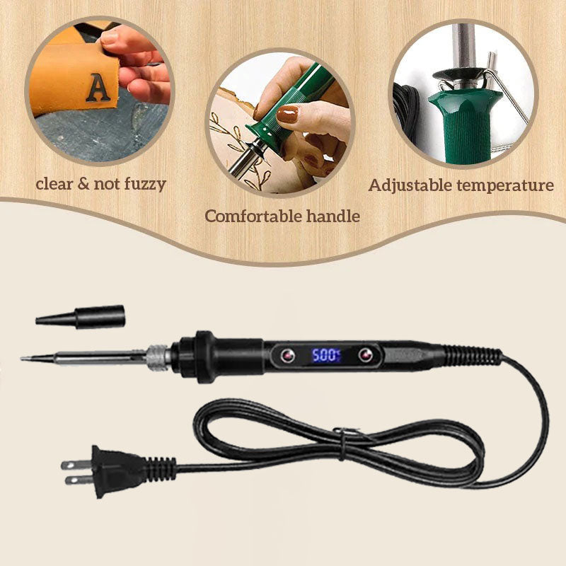 BurnCraft - DIY Wood Burning and Carving Set