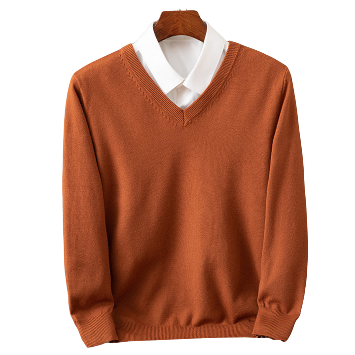 Stokes - Cashmere V-Neck Sweater
