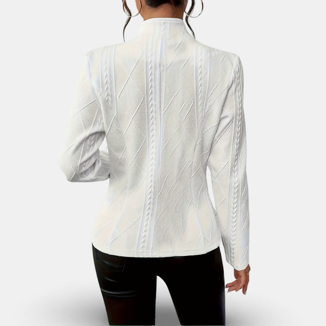 Lynn - Elegant Long Sleeve Coat