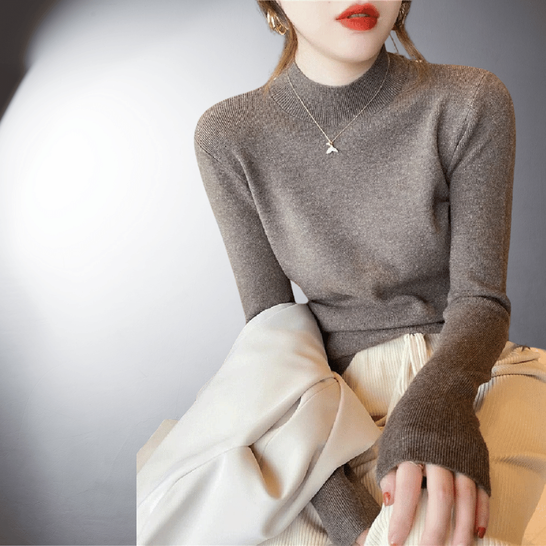 Ermine | Roll Neck Sweater Made From Premium Cashmere