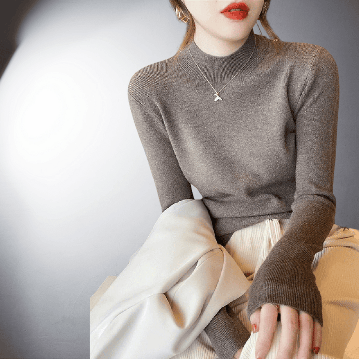 Ermine | Roll Neck Sweater Made From Premium Cashmere