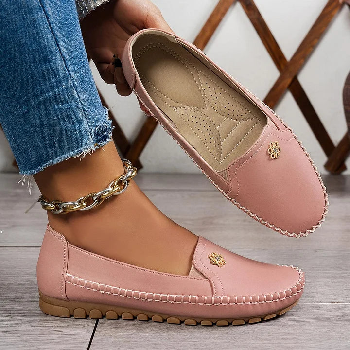 Chrysta - Orthopedic Leather Shoes