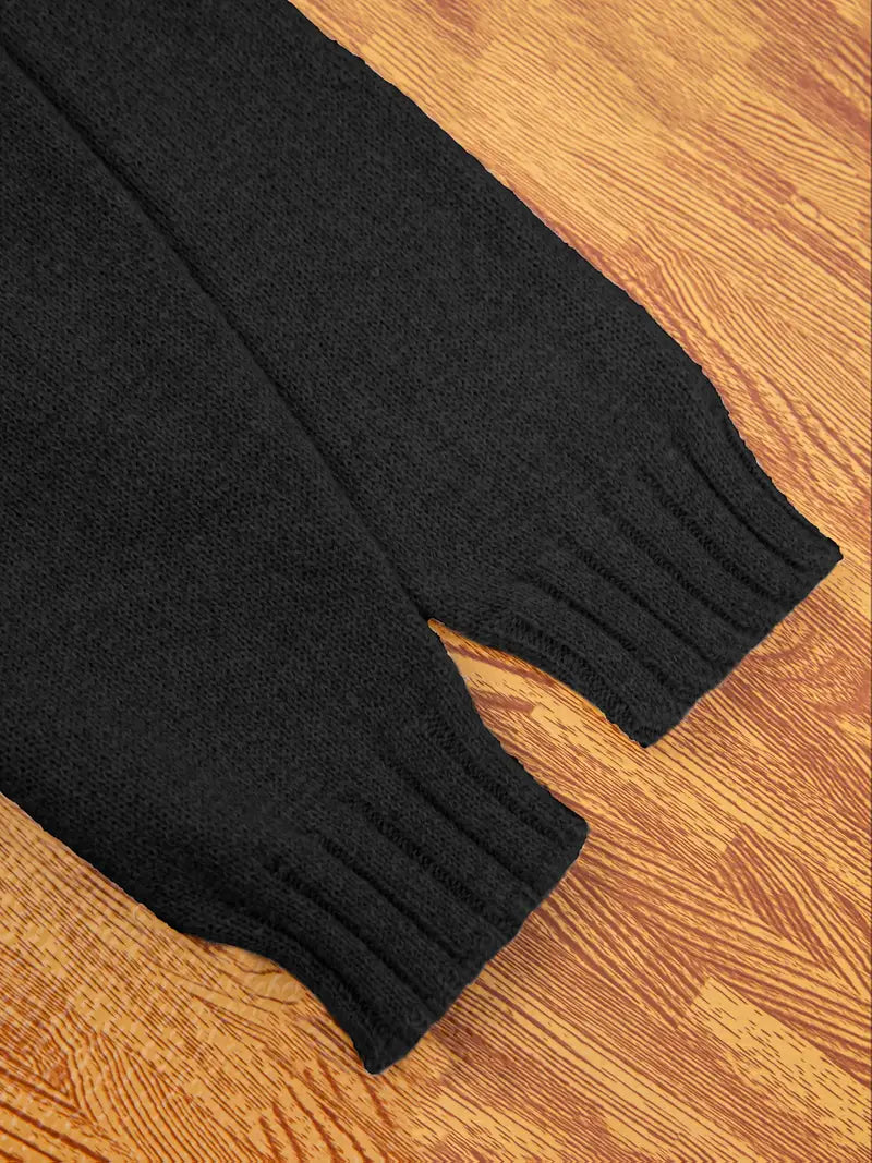 Natala - Knitted Sweater With Kangaroo Pocket