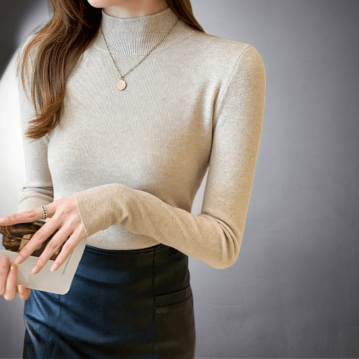 Ermine | Roll Neck Sweater Made From Premium Cashmere