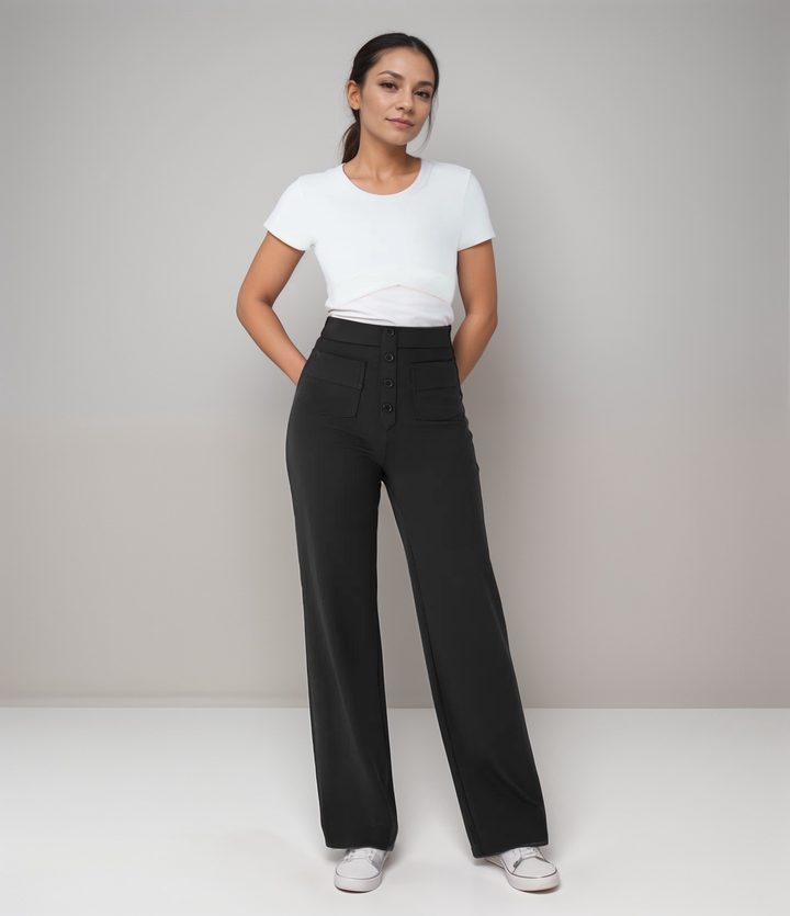 Saundra - Trendy High Waist Sculpt Pant | 1+1 FREE