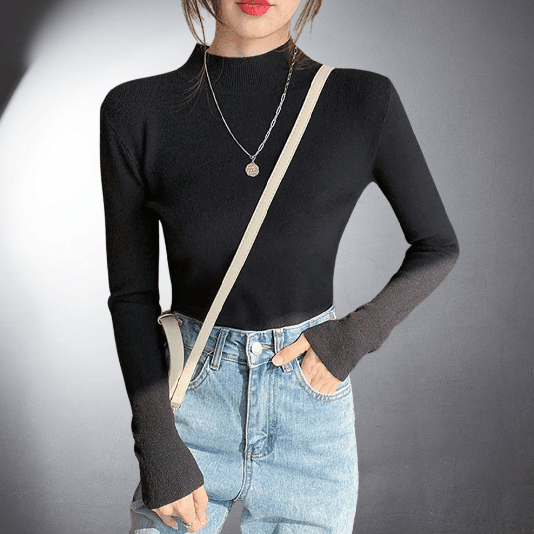 Ermine | Roll Neck Sweater Made From Premium Cashmere