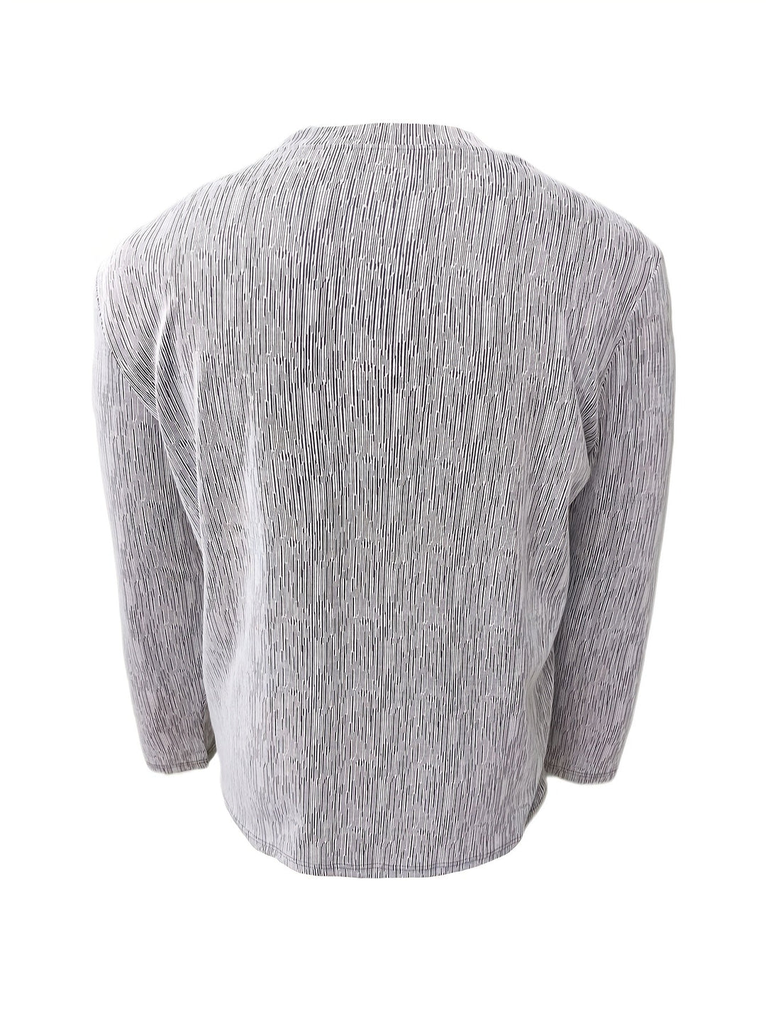 Usher - Slim Fit Long Sleeve V-Neck T-Shirt