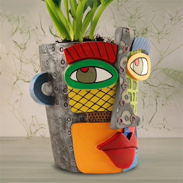 ArteVase - Handmade Abstract Beauty Face Flower Pot