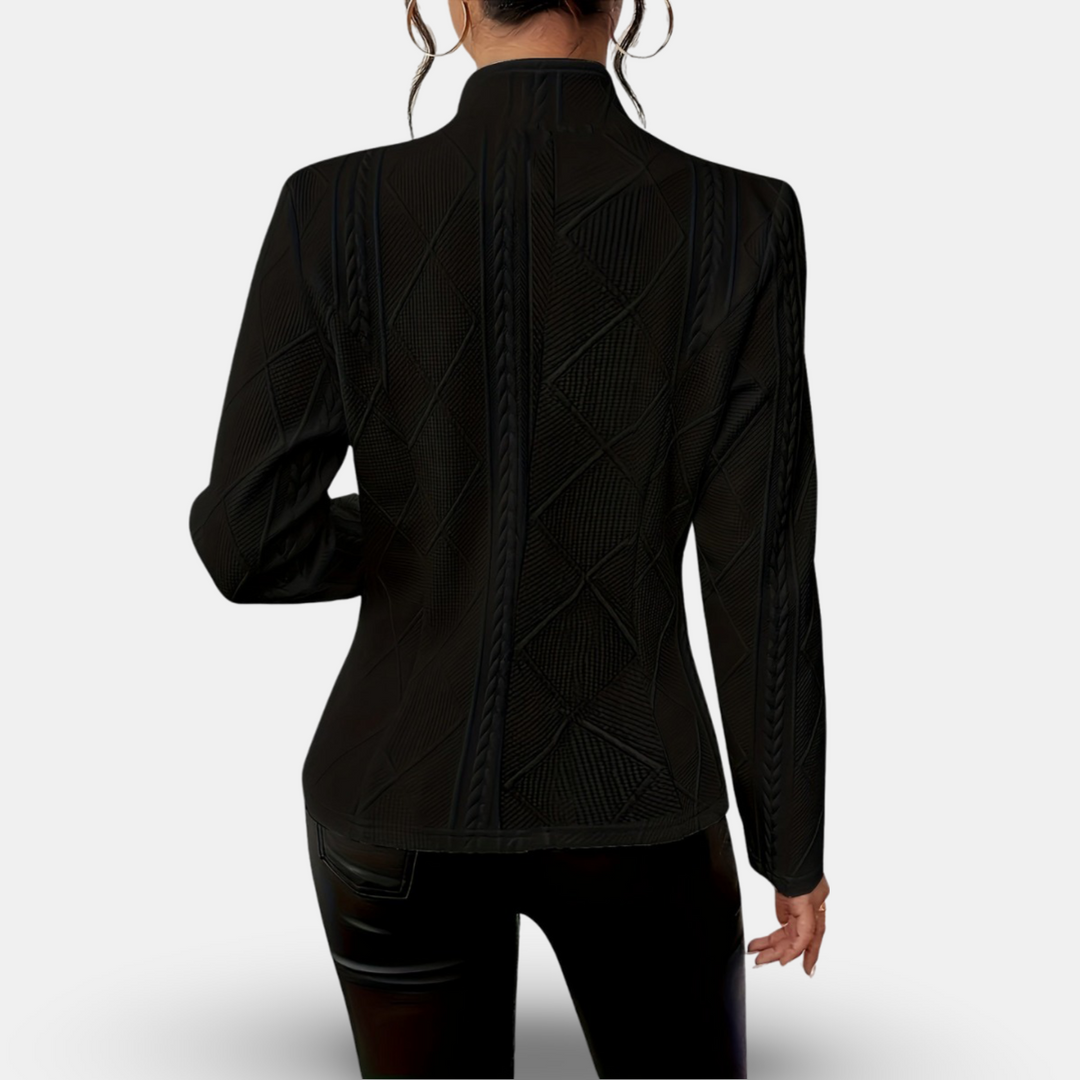 Lynn - Elegant Long Sleeve Coat