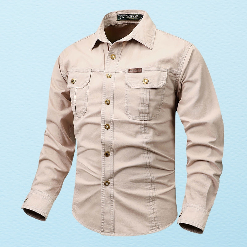 Theodor - Long Sleeve Shirt With Pocket
