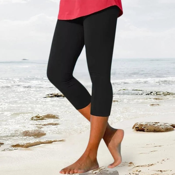 Ingrid - High Waist Elastic Pant
