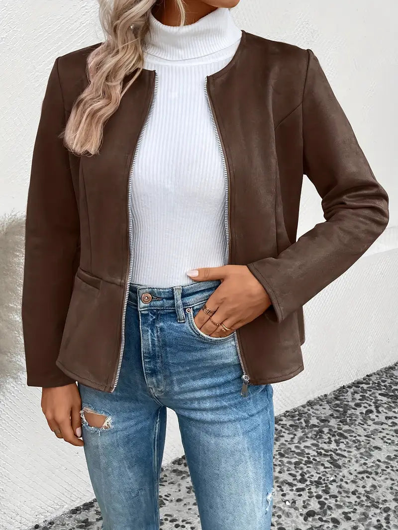Roksana - Jacket With Zipper