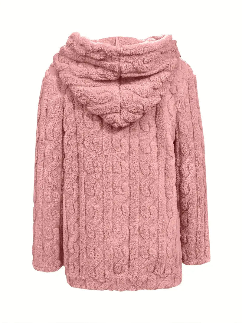 Ganka - Long Sleeve Zip-Up Hoodie