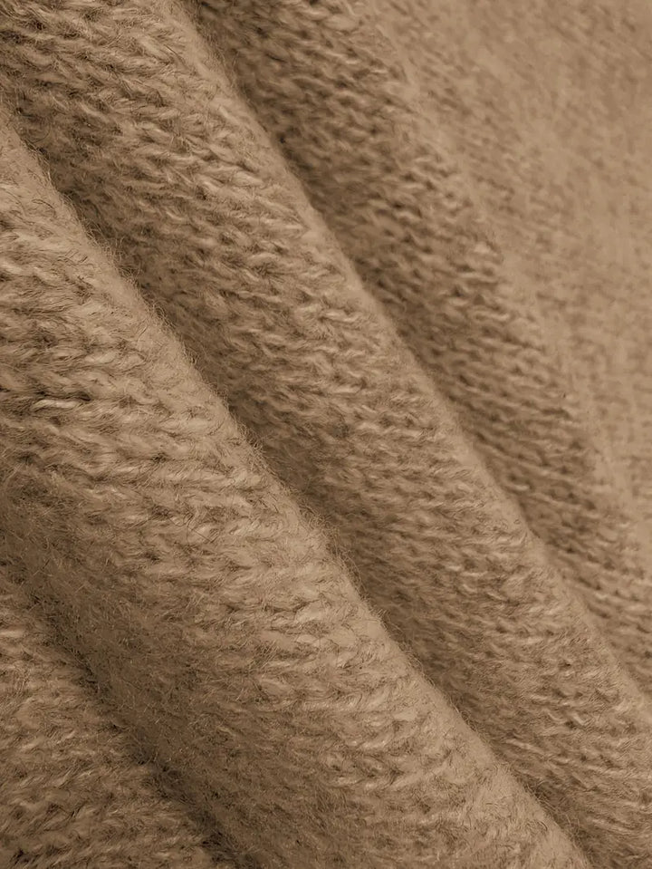 Lanola - Casual Bell Sleeve Sweater