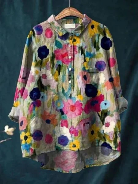 Emery - Floral Print Blouse