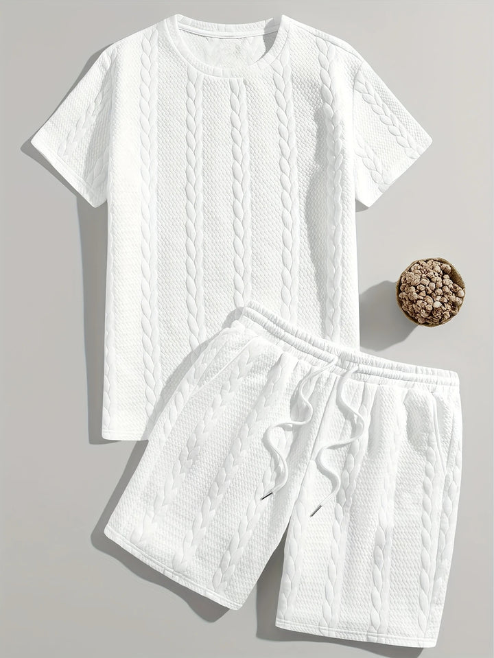 Archie - Casual Knitted Two Picec Set