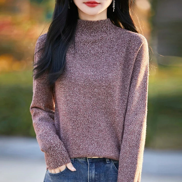 Sietske - Mock Neck Sweater