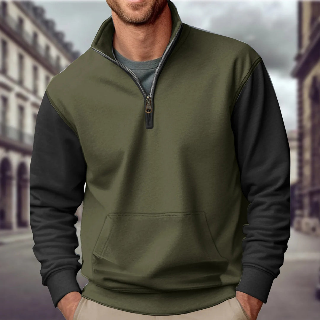 Tammo - Half Zipper Hoodless Pullover