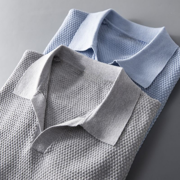 Nilson - Elegant Short Sleeve Polo Shirt