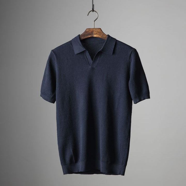 Nilson - Elegant Short Sleeve Polo Shirt
