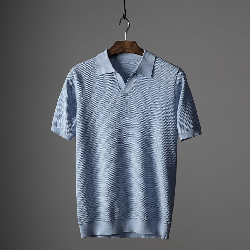 Nilson - Elegant Short Sleeve Polo Shirt