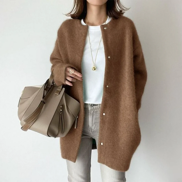 Eileen - Elegant Cashmere Cardigan