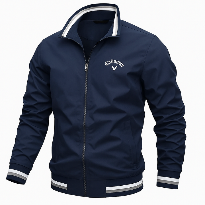 Jason - Embroidered Callaway Zipper Jacket