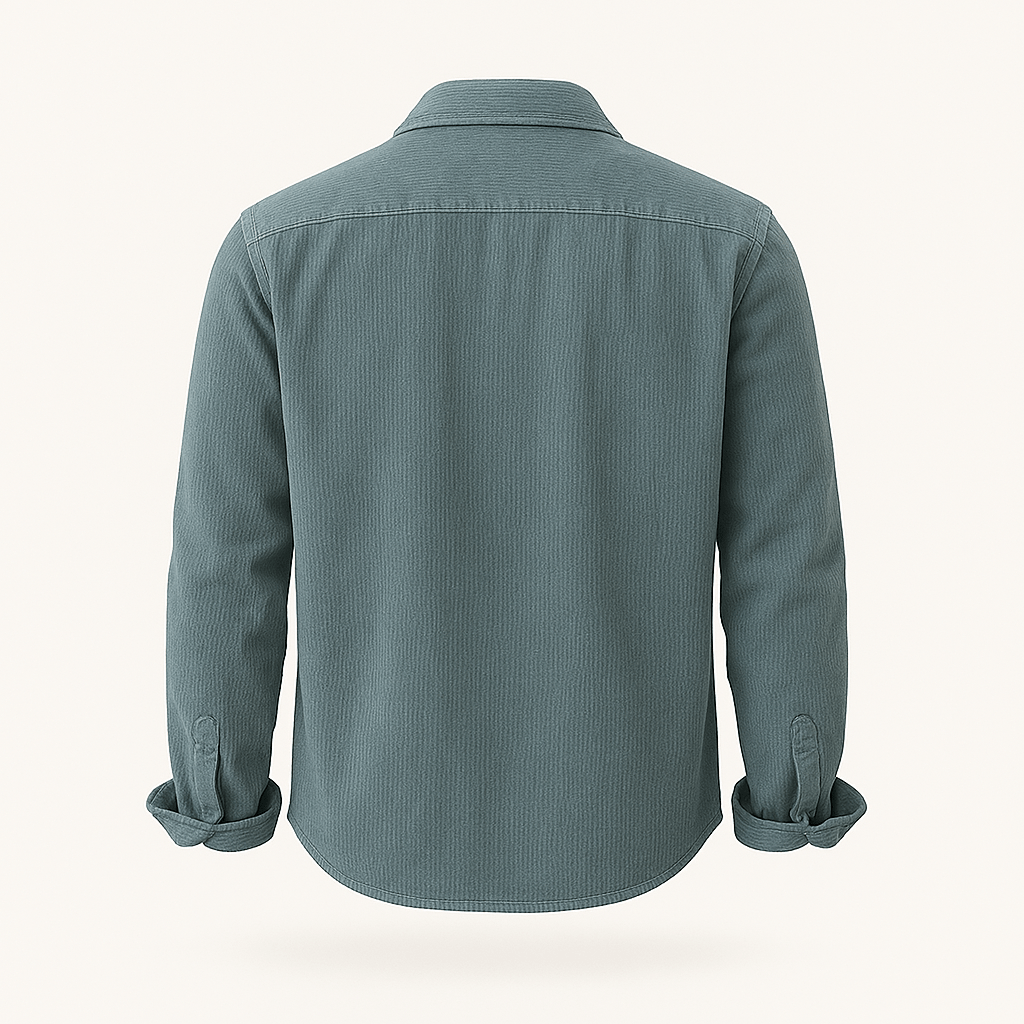 Hamdun - Corduroy Shirt With Buttons