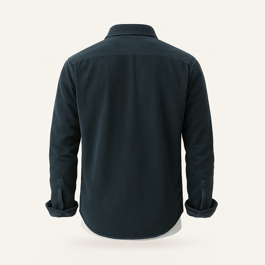 Hamdun - Corduroy Shirt With Buttons