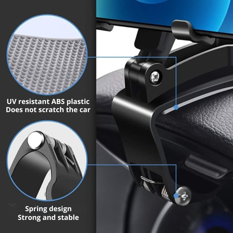 DriveHold - Multifunctional Car Dashboard Cell Phone Holder
