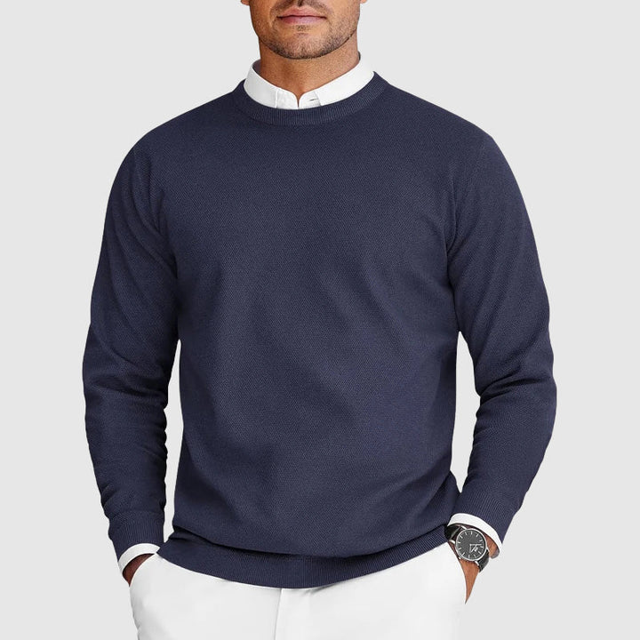 Mitchell - Long Sleeve Crew Neck Sweater