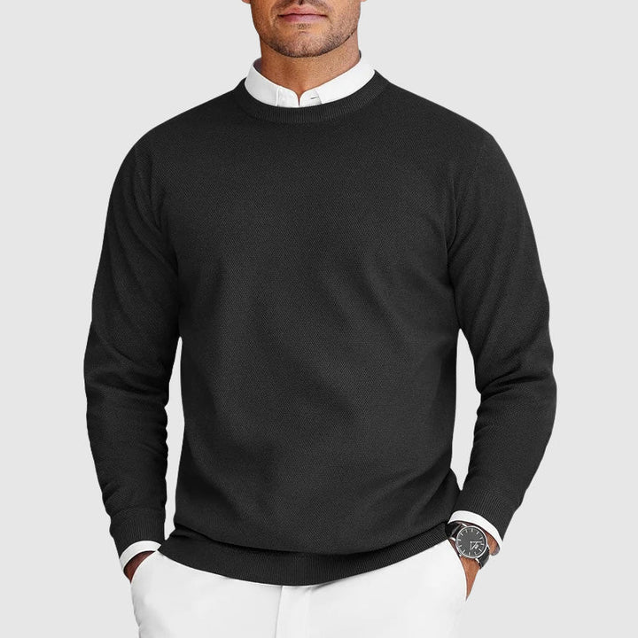 Mitchell - Long Sleeve Crew Neck Sweater